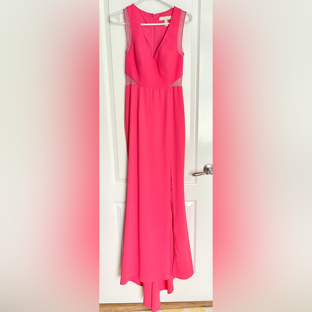 Highlighter Pink Formal Dress Size 2